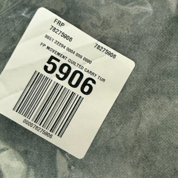 Free People Quilted Carryall in Fuji Jade - Picture 7 of 11